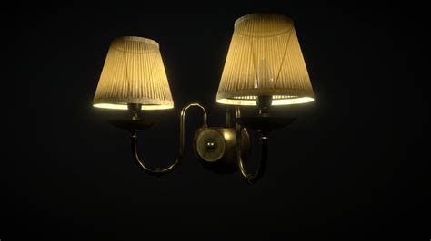 Wall Light Download Free 3d Model By Lucas Garnier Nocyde C723fa0 Sketchfab