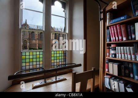 Keble College library, Oxford, UK Stock Photo - Alamy