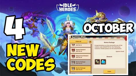 Yes New Idle Heroes Redeem Codes Codes Idle Heroes Codes Idle