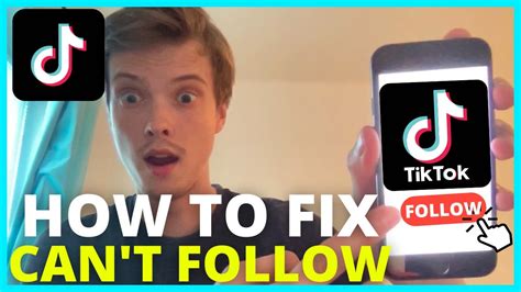 How To Fix Cant Follow On Tiktok Youtube