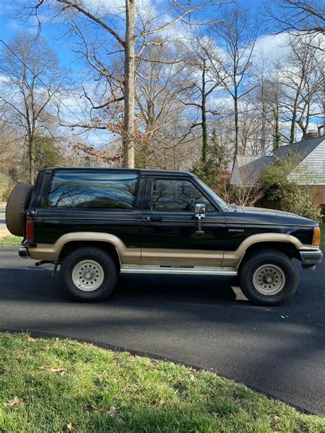 1989 Ford Bronco Ii 4x4 Eddie Bauer Classic Ford Bronco Ii 1989 For Sale