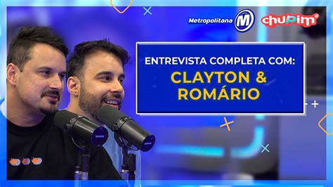 Clayton Rom Rio Entrevista Completa Youtube