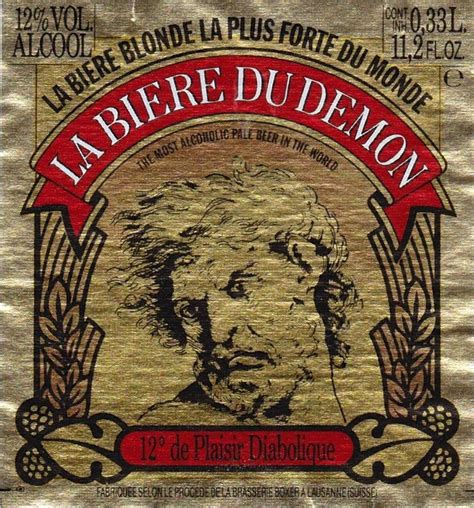 La Biere Du Demon Imperial Pils Strong Pale Lager 12 0 ABV Les