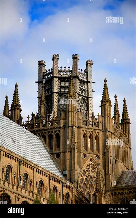 The Lantern Octagon Tower On The Ship Of The Fens Ely Cathedral Ely