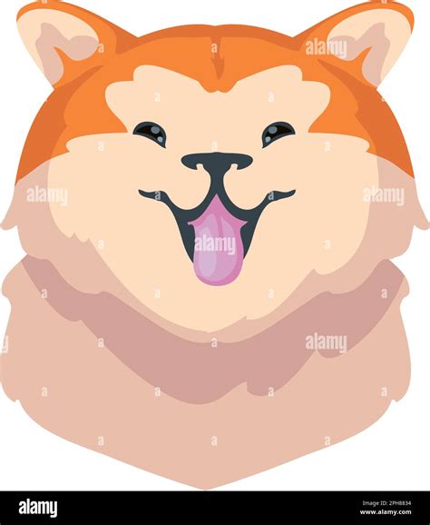 Shiba Inu Face Stock Vector Image And Art Alamy