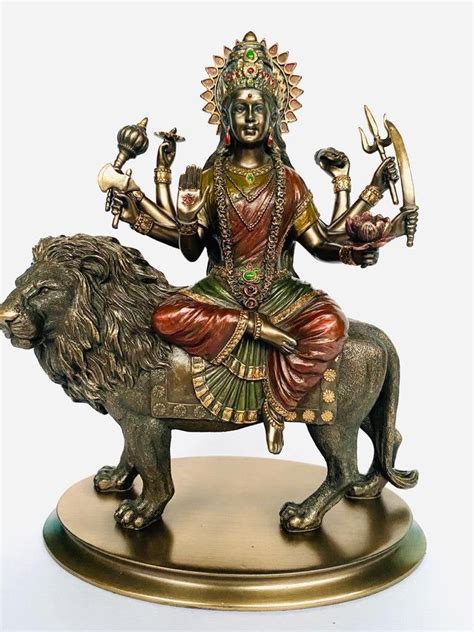 Durga statue,10", Durga sculpture, Ma Durga, Durga idol, goddess Durga ...