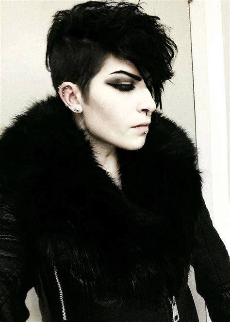 Masculine Goth Makeup