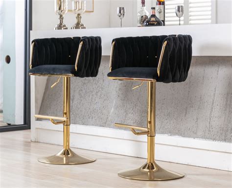 Swivel Adjustable Height Bar Stool Foter