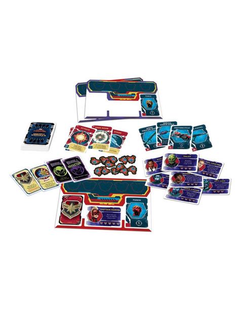 Comprar Captain Marvel Bang Secret Skrulls Ingl S Juego De Cartas