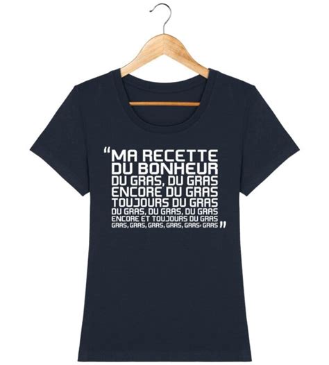 Tee Shirt Kaamelott Karadoc La Recette Du Bonheur Pour Femme La