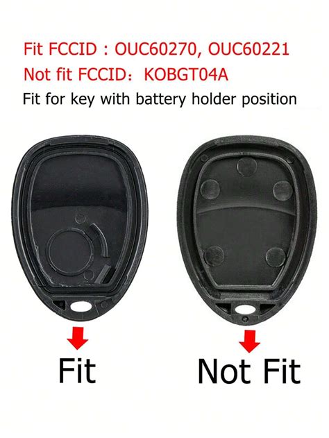 Carcasa De Llave De Coche De Control Remoto De 6 Botones Para Reemplazo