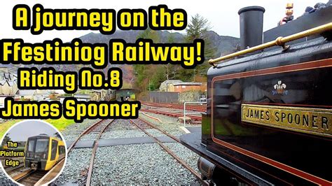 A Journey On The Ffestiniog Railway Riding Double Fairlie No James