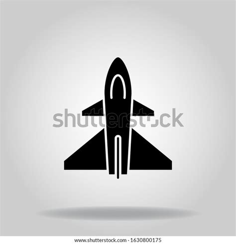 Logo Symbol Supersonic Icon Black Fill Stock Vector Royalty Free