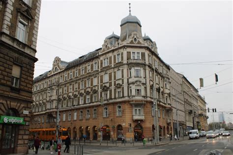 DAILY PHOTO A Corner Building With Cupola In Budapest Tiger Riding