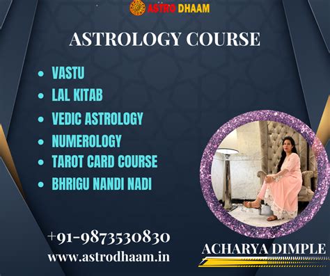 Online Bhrigu Nandi Nadi Course In Dwarka Acharya Dimple