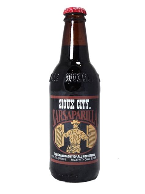 Fresh 12oz Sioux City Sarsaparilla Soda Emporium