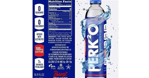 Advanced Beverage Introduces Caffeinated Spring Water Beverage