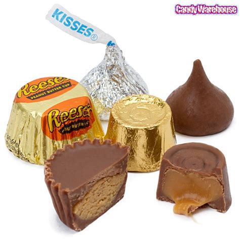 Reese S Peanut Butter Cups Hershey S Kisses Rolo Candy Mix Reeses Peanut Butter Candy Mix