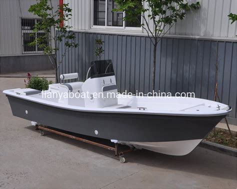 Liya 19ft Fishing Yacht Fiberglass Panga Boat For Fishing China