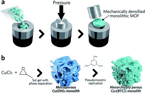 Metal–organic framework gels and monoliths - Chemical Science (RSC ...