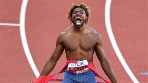 Come On Change That Noah Lyles Breaks Michael Johnson S US Record