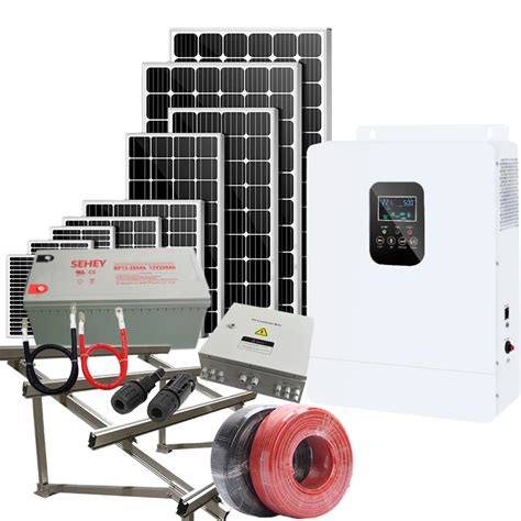 5000w 5 10 15 Kw Solar Panel Energy Systems Hybrid 3kw 5kw 10kw 15kw