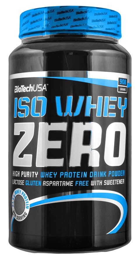 BioTech USA Iso Whey Zero 908g Niskie Ceny I Opinie W Budujmase Pl