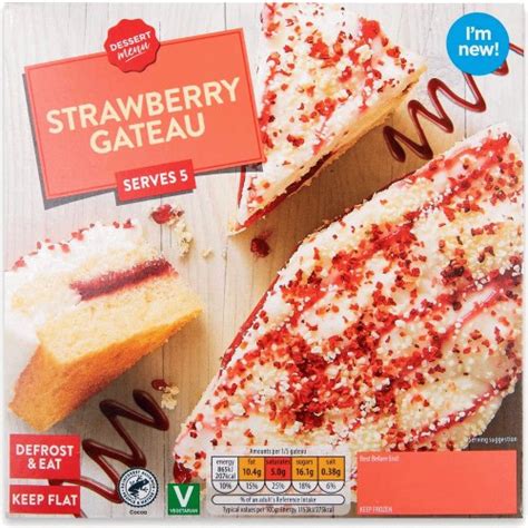 Dessert Menu Strawberry Gateau Compare Prices Where To Buy