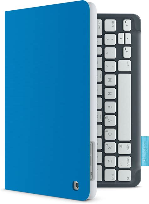 Amazon.com: Logitech Keyboard Folio for iPad mini - Electric Blue ...