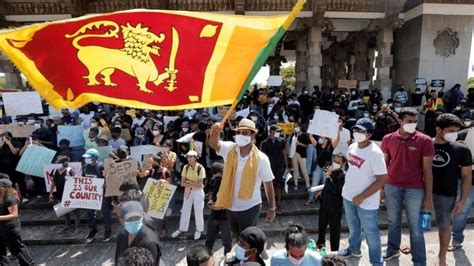 Sri Lanka Economic Crisis Protest Enters 50th Day Demand For