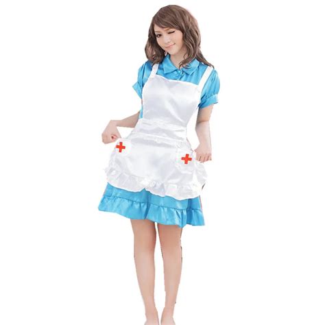 Hugguh Brand New Sexy Cosplay Costume Maid Cosplay Uniform Waitress