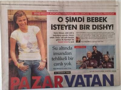 Vatan Gazetesi Pazar Eki 26 Haziran 2005 Deniz Akkaya İle Röportaj