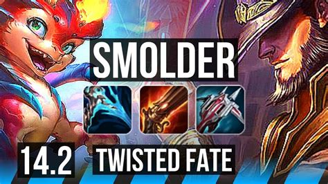 Smolder Vs Twisted Fate Mid Comeback Godlike 9 4 14 Br