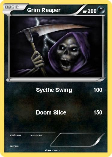 Pokémon Grim Reaper 399 399 Sycthe Swing My Pokemon Card