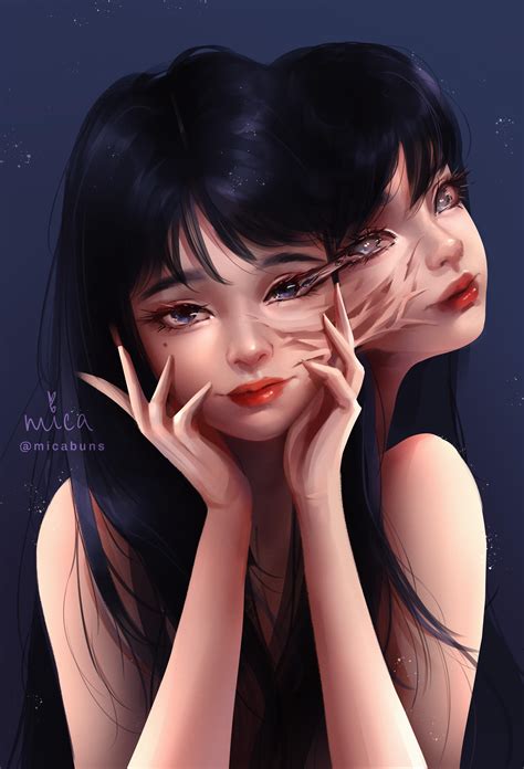 Fanart of Tomie by me : r/DigitalArt