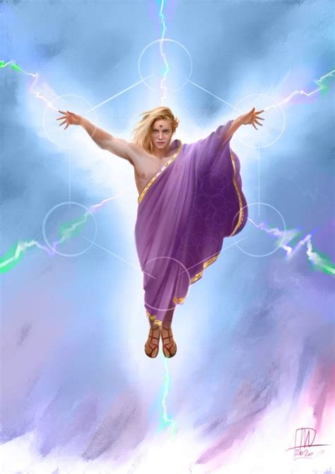 Artstation Metatron Andrea Mancini Digital Painting Artwork Painting