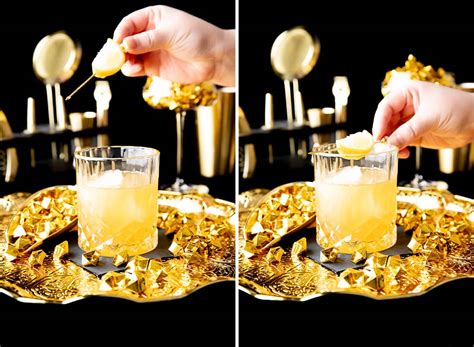 The Gold Rush Cocktail - Beaming Baker