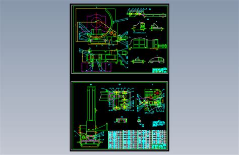 MKZ84125轧辊磨床轴承箱体翻转机构设计含CAD图纸 AutoCAD 2000 模型图纸下载 懒石网