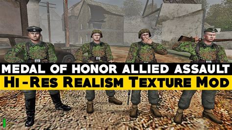 Medal Of Honor Allied Assault Hi Res Realism Texture Mod 4K YouTube