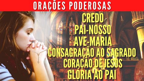 Credo Pai Nosso Ave Maria Consagra O Ao Sagrado Cora O De Jesus E