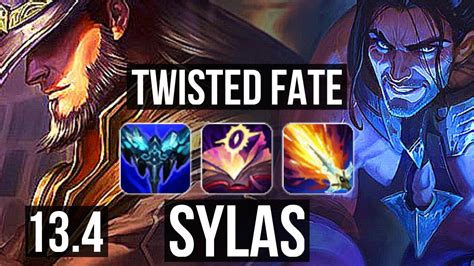 Twisted Fate Vs Sylas Mid 3 7m Mastery 7 1 8 Euw Diamond 13 4