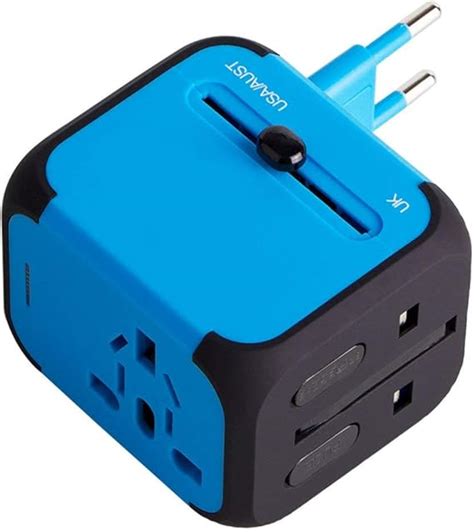 Milool Universal Reiseadapter Reisestecker Mit Doppel Usb Ports Travel