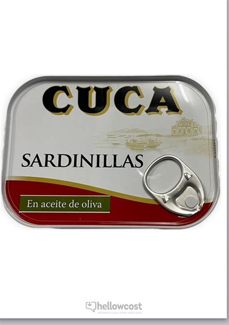 Cuca Petites Sardines L Huile D Olive Bo Te Lithographi E Gr