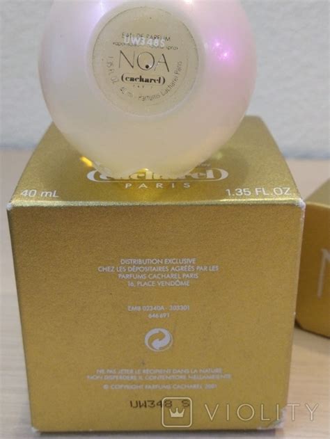 Парфуми Noa Gold Cacharel 40 Ml оригінал вінтаж 2000 р на сайте