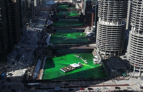 St Patrick S Day Why They Began Dyeing The Chicago River Green Npr