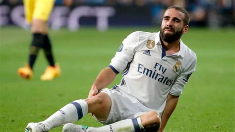 ريال مدريد الإسباني يعلن عن إصابة مدافعه كارفاخال سبأنت وكالة سبأ