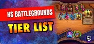 Hearthstone Battlegrounds Tier List (January 2025) - MetaTierList