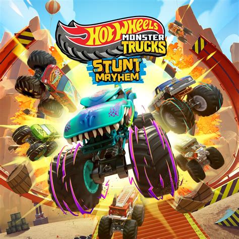 Hot Wheels Monster Trucks Stunt Mayhem Deluxe Edition для PlayStation 4 и PlayStation 5 на