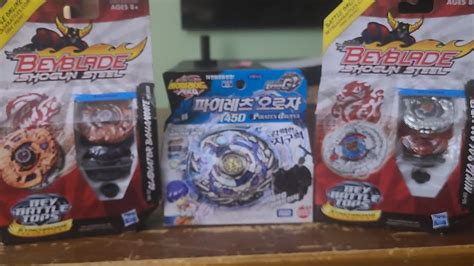 Beyblade Triple Unboxing Synchroming Pirates Orochi Shinobi