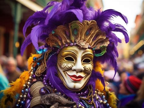 Free Photo Mardi Gras Celebration In New Orleans